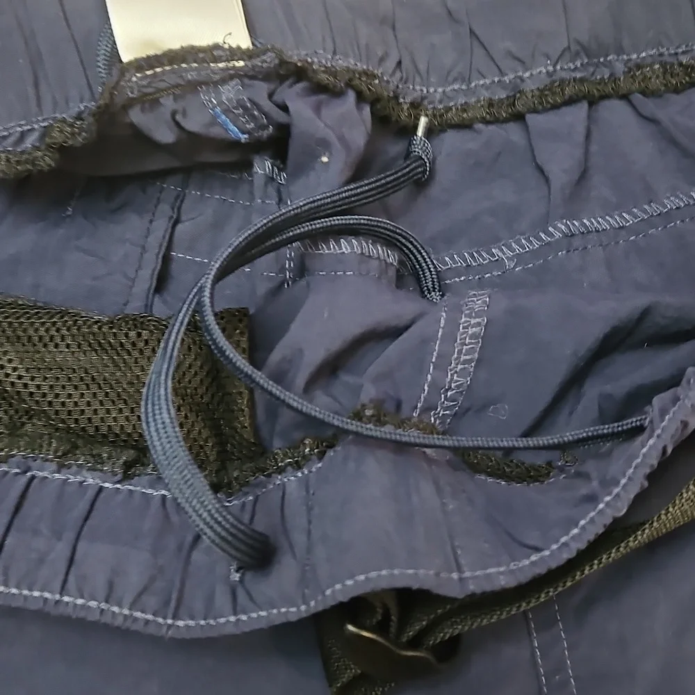 The North Face Men's Shorts Cargo Belted Medium Nylon Blue Outdoor